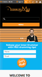 Mobile Screenshot of drummingmad.com